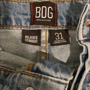 bdg relaxed straight high waisted jeans